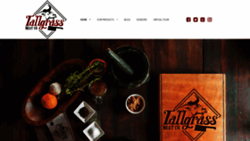 What Tallgrassmeat.com website looked like in 2019 (4 years ago)