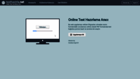 What Testhazirla.net website looked like in 2019 (4 years ago)
