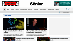 What Thesenior.com.au website looked like in 2019 (4 years ago)