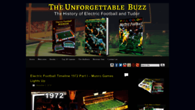 What Theunforgettablebuzz.com website looked like in 2019 (4 years ago)