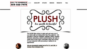 What Theplushsalon.com website looked like in 2019 (4 years ago)