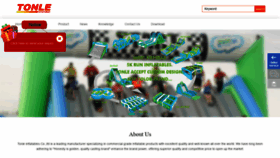 What Tonleamusement.com website looked like in 2019 (4 years ago)