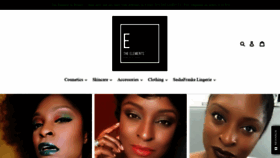 What Theelementscosmetics.com website looked like in 2019 (4 years ago)