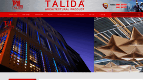 What Talida.com.vn website looked like in 2019 (4 years ago)