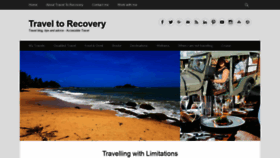 What Traveltorecovery.com website looked like in 2019 (4 years ago)