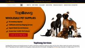 What Topdawg.com website looked like in 2019 (4 years ago)