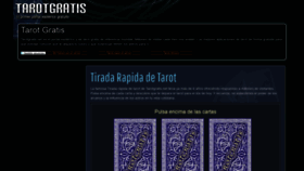 What Tarotgratis.net website looked like in 2019 (4 years ago)