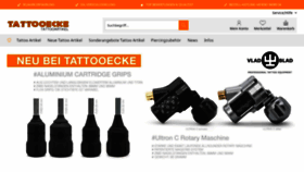 What Tattooecke.de website looked like in 2019 (4 years ago)