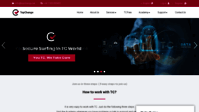 What Topchange.net website looked like in 2019 (4 years ago)