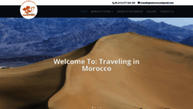 What Traveling-in-morocco.com website looked like in 2019 (4 years ago)
