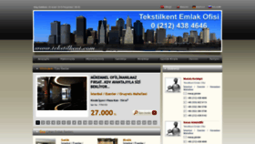 What Tekstilkent.com website looked like in 2019 (4 years ago)