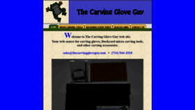 What Thecarvinggloveguy.com website looked like in 2019 (4 years ago)