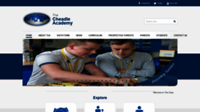 What Thecheadleacademy.co.uk website looked like in 2019 (4 years ago)