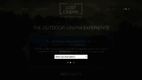 What Thelostcinema.co.uk website looked like in 2019 (4 years ago)