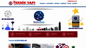 What Teknik-yapi.com.tr website looked like in 2019 (4 years ago)