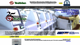 What Tsukiden-ph.com website looked like in 2019 (4 years ago)