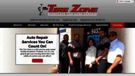 What Tirezonefontana.com website looked like in 2019 (4 years ago)