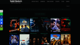 What Tamilrockermovies.com website looked like in 2019 (4 years ago)