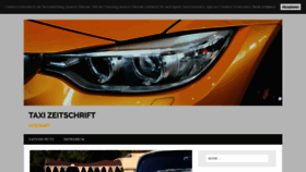 What Taxi-zeitschrift.de website looked like in 2019 (4 years ago)