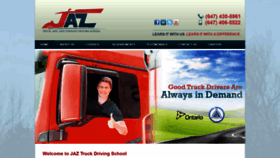 What Truckdrivingschooltoronto.ca website looked like in 2019 (4 years ago)