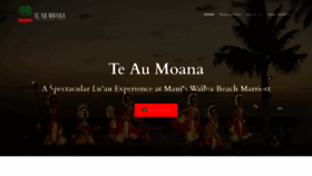 What Teaumoana.com website looked like in 2019 (4 years ago)