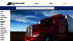 What Truckmanuals.com website looked like in 2019 (4 years ago)