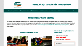 What Tongdaimangviettel.com.vn website looked like in 2019 (4 years ago)