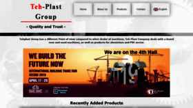 What Tehplastgroup.com website looked like in 2019 (4 years ago)