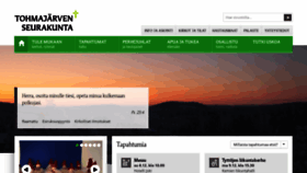 What Tohmajarvenseurakunta.fi website looked like in 2019 (4 years ago)