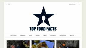 What Topfoodfacts.com website looked like in 2019 (4 years ago)