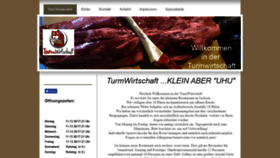 What Turmwirtschaft.de website looked like in 2019 (4 years ago)