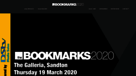 What Thebookmarks.co.za website looked like in 2019 (4 years ago)