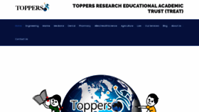 What Toppersno1.com website looked like in 2019 (4 years ago)