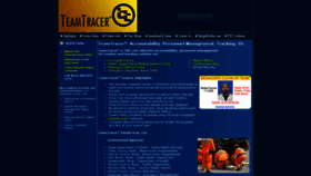 What Teamtracer.com website looked like in 2019 (4 years ago)