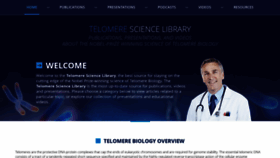 What Telomerescience.com website looked like in 2019 (4 years ago)
