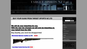 What Targetsports.co.nz website looked like in 2019 (4 years ago)