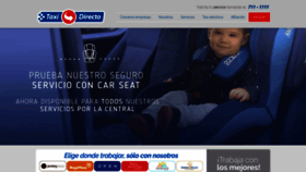What Taxidirecto.com website looked like in 2019 (4 years ago)