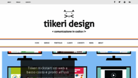 What Tiikeridesign.com website looked like in 2019 (4 years ago)