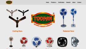 What Toofanfans.com website looked like in 2019 (4 years ago)