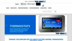 What Topheat.eu website looked like in 2019 (4 years ago)