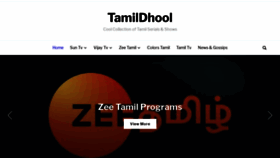 What Tamildhool.net website looked like in 2019 (4 years ago)