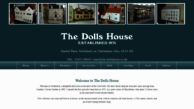 What The-dollshouse.co.uk website looked like in 2019 (5 years ago)