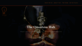 What Thequantumhub.com website looked like in 2019 (4 years ago)