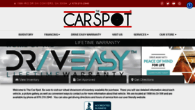 What Thecarspotga.com website looked like in 2019 (4 years ago)