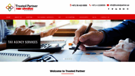 What Trustedpartner.ae website looked like in 2019 (4 years ago)