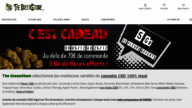 What Thegreenstore.fr website looked like in 2019 (5 years ago)