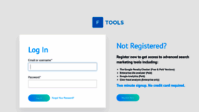 What Tools.fruition.net website looked like in 2019 (4 years ago)