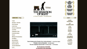 What Thesensationofsight.com website looked like in 2019 (4 years ago)