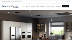 What Thatchamkitchens.co.uk website looked like in 2019 (4 years ago)