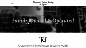 What Thompsonsjewelry.com website looked like in 2019 (4 years ago)